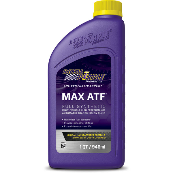 Royal Purple Max ATF Automatic Transmission Fluid - 1 Quart - Bull Strap
