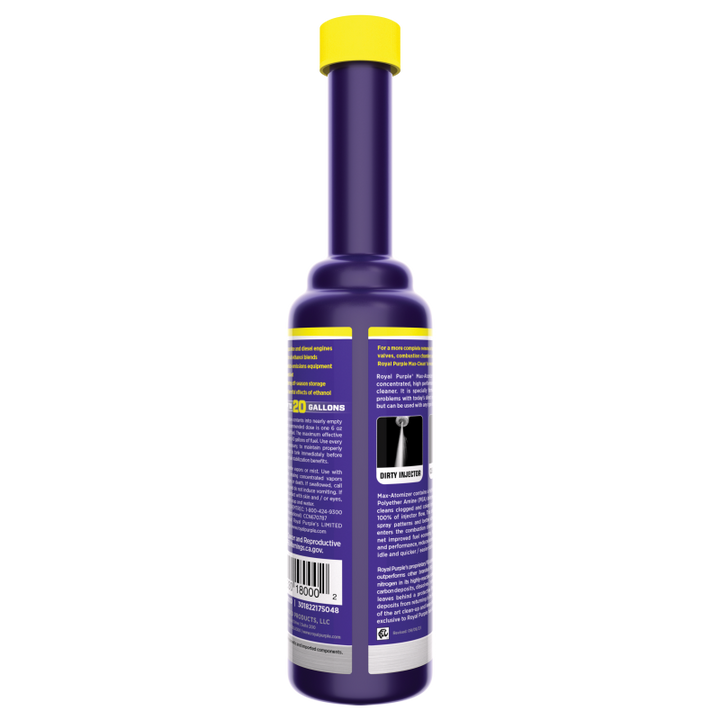 Royal Purple Max-Atomizer Fuel Injection Cleaner - 6oz - Bull Strap