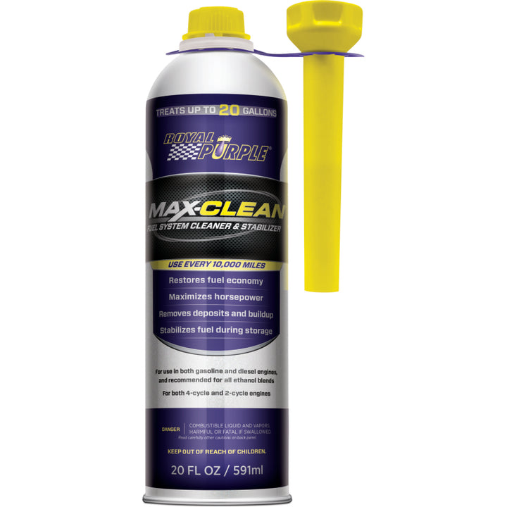 Royal Purple Max-Clean Fuel System Cleaner & Stabilizer - 20oz - Bull Strap