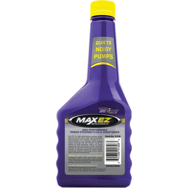 Royal Purple Max EZ Power Steering Fluid - 12oz - Bull Strap