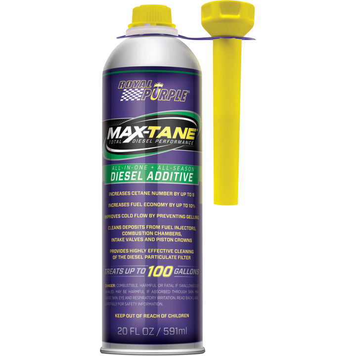 Royal Purple Max-Tane All-In-One + All-Season Diesel Additive - 20oz - Bull Strap