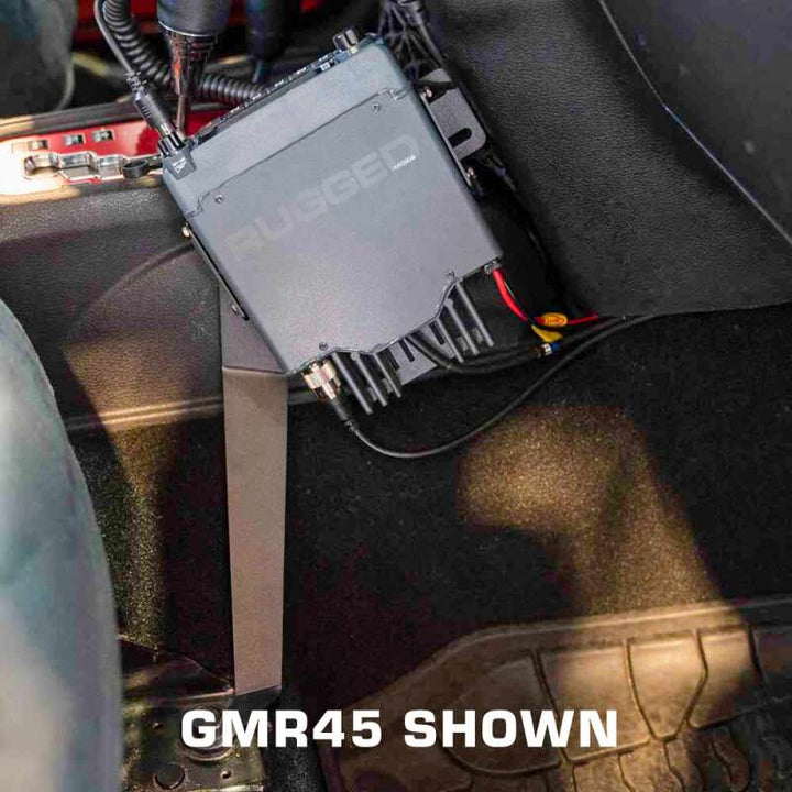Rugged Radios 11-18 Jeep Wrangler JK(2 Dr)/JKU 2-Way GMRS Radio Kit / 41 Watt - G1 Waterproof - Bull Strap