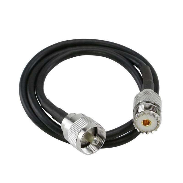 Rugged Radios 2 Ft Antenna Coax Extension Cable - Bull Strap