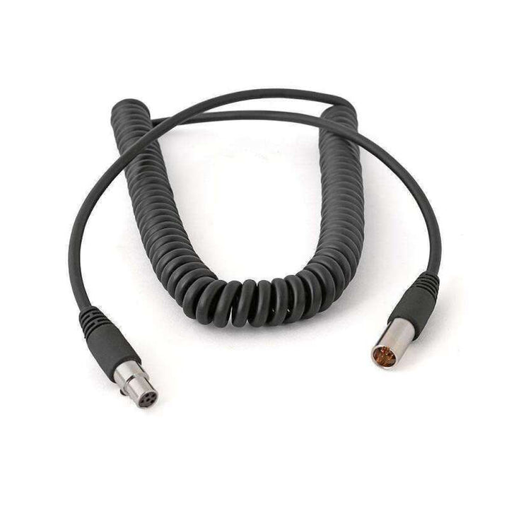 Rugged Radios 5-Pin to 5-Pin Extension Coil Cord - Bull Strap
