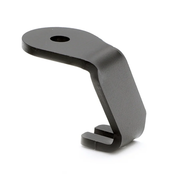 Rugged Radios A-Pillar Antenna Mount (Ford F-Series Chevy Silverado Dodge Ram) w/ Adapter Plate - Bull Strap