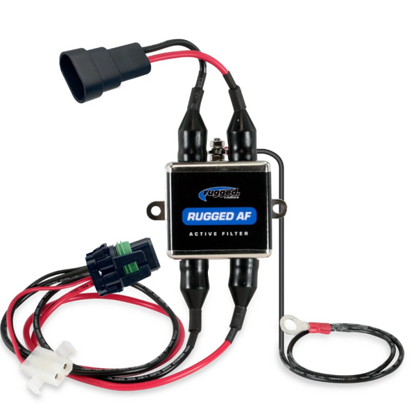 Rugged Radios Active Noise Filter for Radio and Intercom Systems - Bull Strap