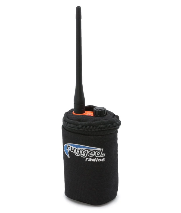 Rugged Radios Ballistic Nylon Radio Bag for Handheld Radios - Bull Strap