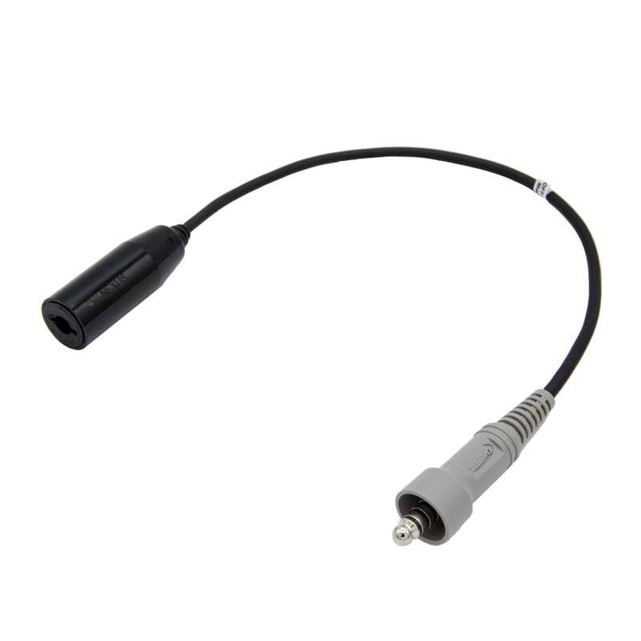 Rugged Radios Female OFFROAD Straight Cable to Male STX STEREO or TRAX Intercom Adapter - Bull Strap