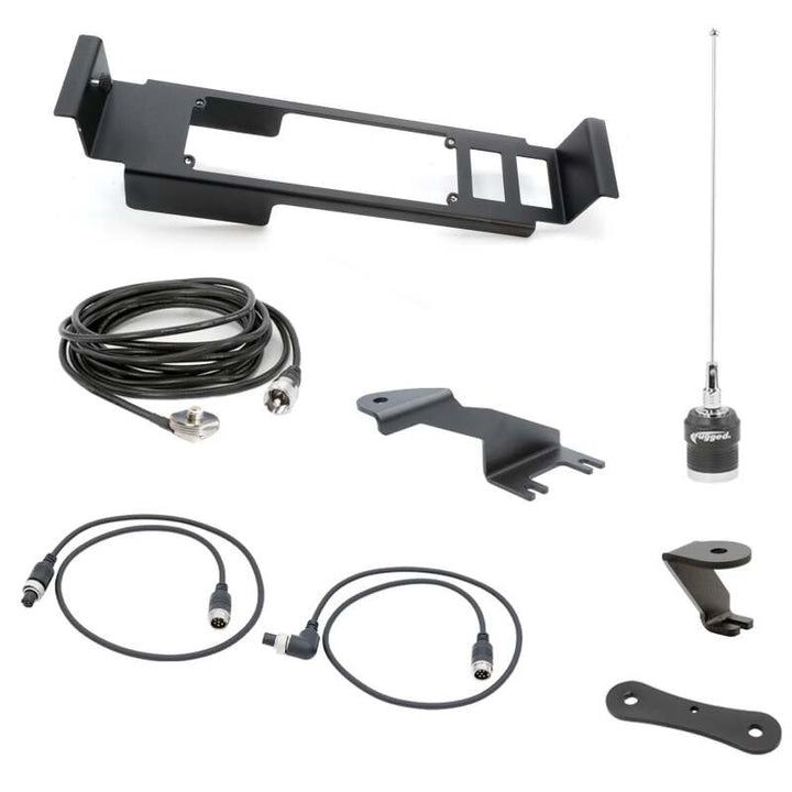Rugged Radios Ford Raptor Two-Way Mobile Radio Kit 41 Watt - G1 Waterproof - Bull Strap