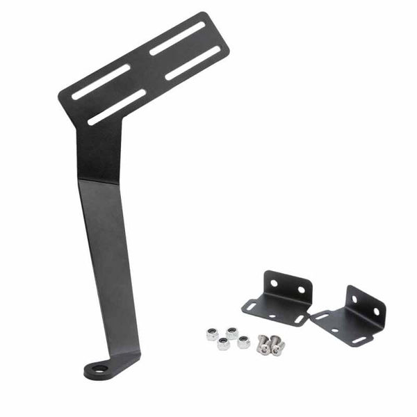 Rugged Radios Mobile Radio Mount for Jeep JK - 2 Door Only - Passenger Side Interior - Bull Strap