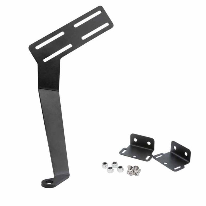 Rugged Radios Mobile Radio Mount for Jeep JK - 2 Door Only - Passenger Side Interior - Bull Strap