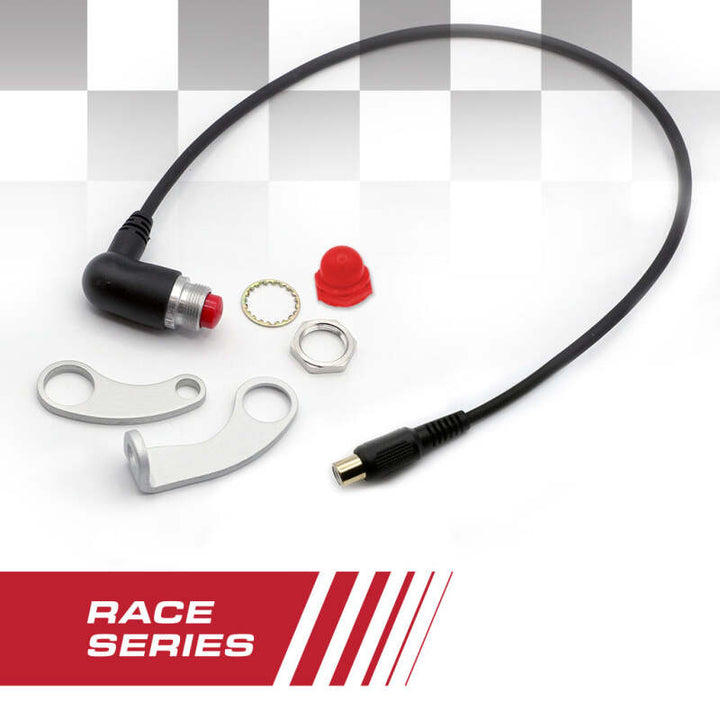 Rugged Radios Motorcycle RACE Push To Talk (PTT) with RCA Jack - Bull Strap