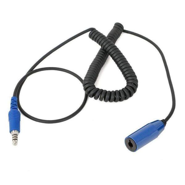Rugged Radios OFFROAD Headset or Helmet Extension Coil Cable - Bull Strap