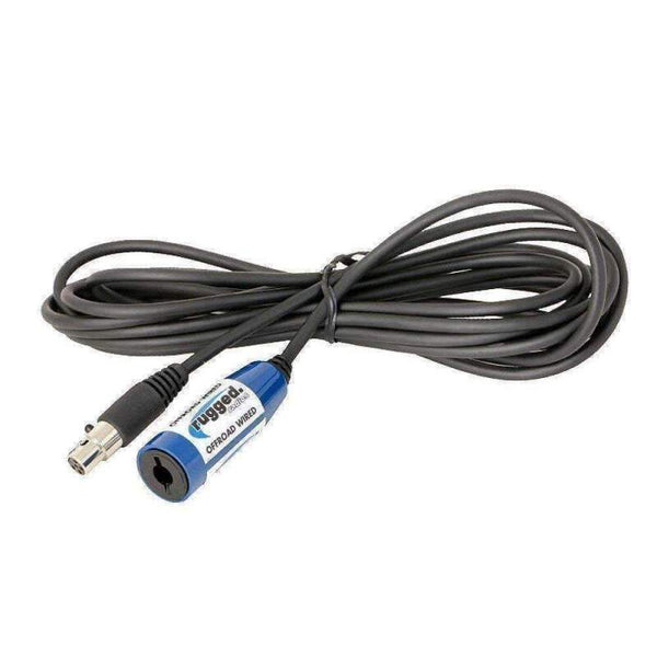 Rugged Radios OFFROAD Straight Cable to Intercom (Select Length) 12 Feet - Bull Strap