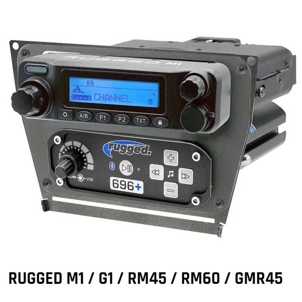Rugged Radios Polaris RZR PRO XP/Turbo R/PRO R Dash Mount - Rugged M1/G1/RM45/RM60/GMR45 - Bull Strap