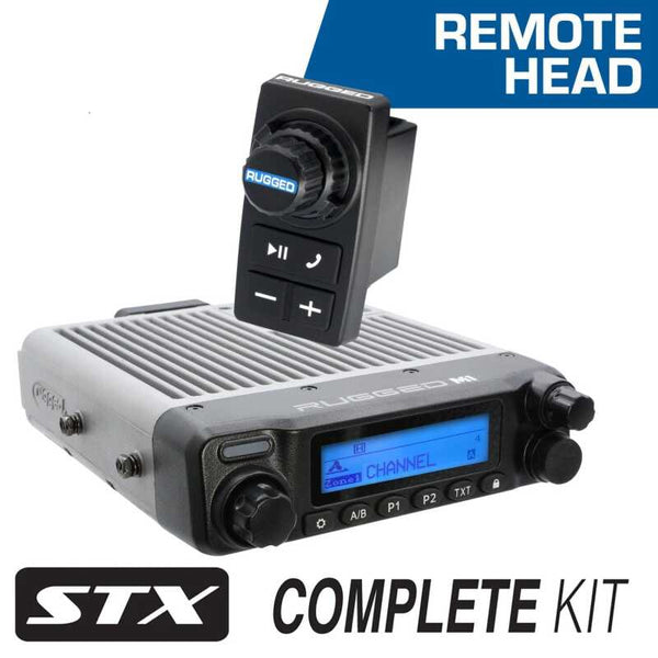 Rugged Radios STX STEREO Complete Master Comm Kit w/ Intercom - 2-Way Radio M1 VHF Business Band - Bull Strap