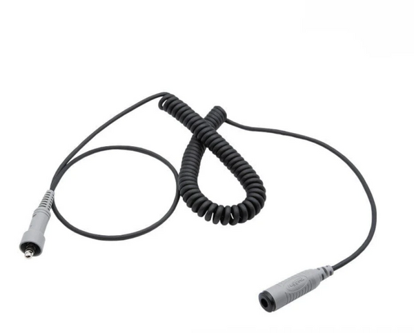 Rugged Radios STX STEREO Headset or Helmet Extension Coil Cable - Bull Strap