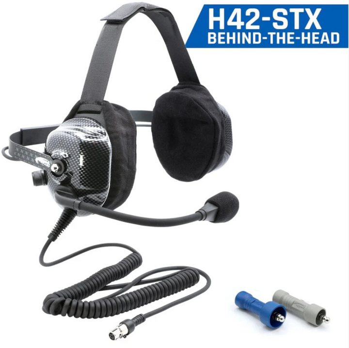 Rugged Radios ULTIMATE HEADSET for STEREO and OFFROAD Intercoms - BTH - Bull Strap