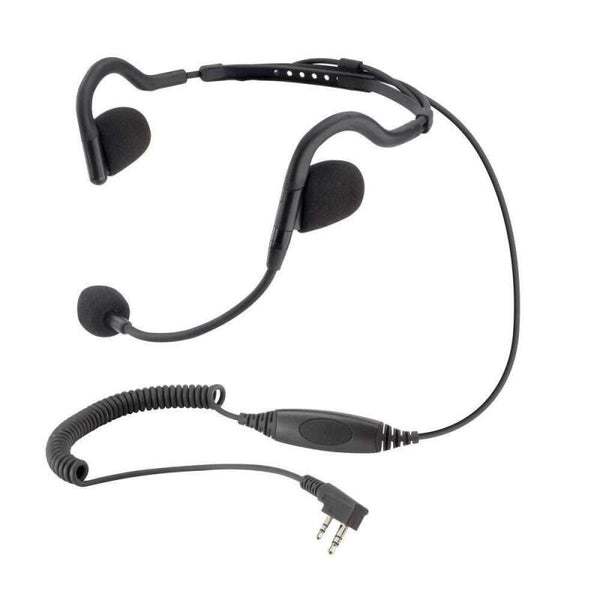 Rugged Radios Ultralight H10 Headset for Rugged Handheld Radios - Bull Strap