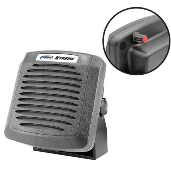 Rugged Radios XTREME Waterproof Speaker with 15 Watt Amplifier with Volume and Power Control - Bull Strap