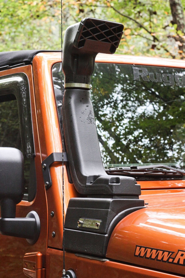 Rugged Ridge 07-18 Jeep Wrangler 3.6L/3.8L XHD Snorkel Kit - Bull Strap
