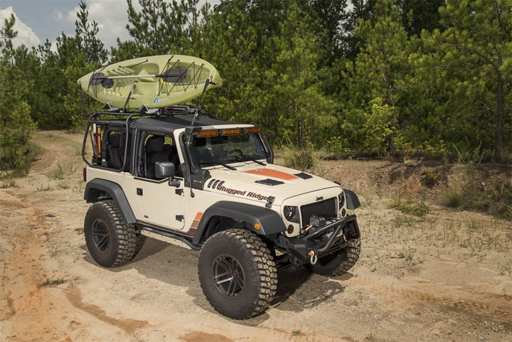 Rugged Ridge 07-18 Jeep Wrangler 3.6L/3.8L XHD Snorkel Kit - Bull Strap