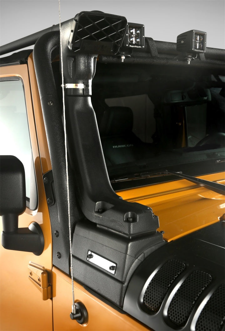 Rugged Ridge 07-18 Jeep Wrangler 3.6L/3.8L XHD Snorkel Kit - Bull Strap