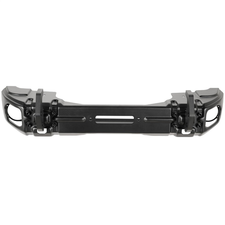 Rugged Ridge 07-18 Jeep Wrangler JK Arcus Front Bumper Set w/Tray & Hooks - Bull Strap