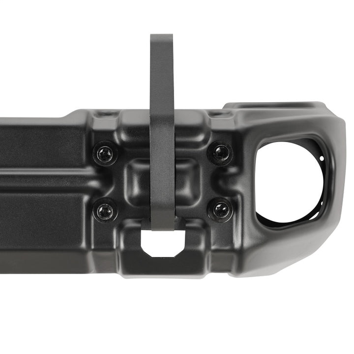 Rugged Ridge 07-18 Jeep Wrangler JK Arcus Front Bumper Set w/Tray & Hooks - Bull Strap