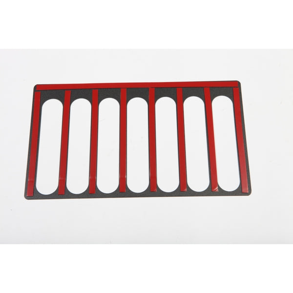 Rugged Ridge 07-18 Jeep Wrangler JK Cowl Vent Cover - Bull Strap