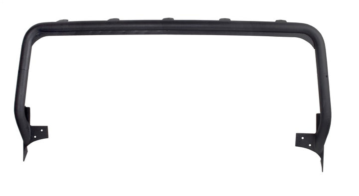 Rugged Ridge 07-18 Jeep Wrangler JK Textured Black Windshield Mount Light Bar - Bull Strap