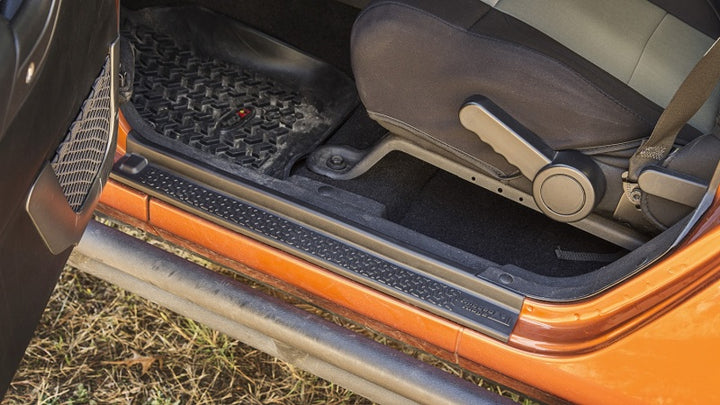 Rugged Ridge 07-18 Jeep Wrangler JK Unlimited 4-Door All Terrain Entry Guard Kit - Bull Strap