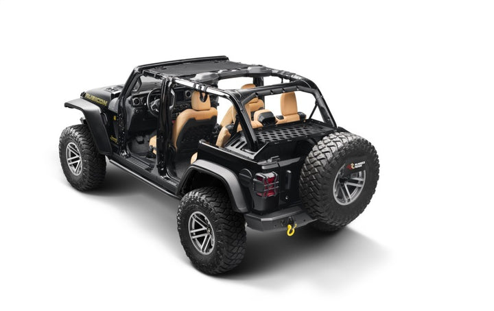 Rugged Ridge 07-21 Wrangler JK/JL 4-Door Interior Storage Rack - Bull Strap