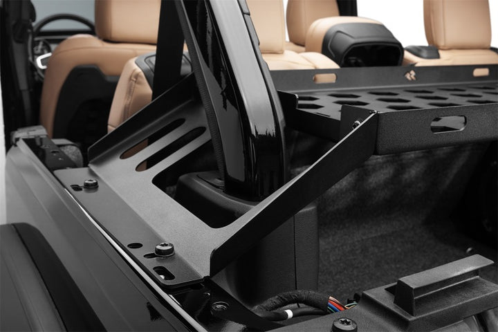 Rugged Ridge 07-21 Wrangler JK/JL 4-Door Interior Storage Rack - Bull Strap