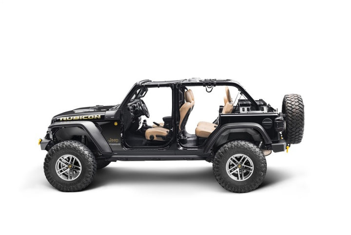 Rugged Ridge 07-21 Wrangler JK/JL 4-Door Interior Storage Rack - Bull Strap