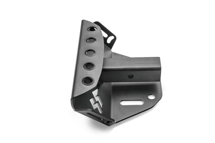 Rugged Ridge 07-23 Jeep Wrangler JK/JKU/JL/JLU & 20-23 Gladiator Hitch Skid Plate 2in. Rec - Tex Blk - Bull Strap