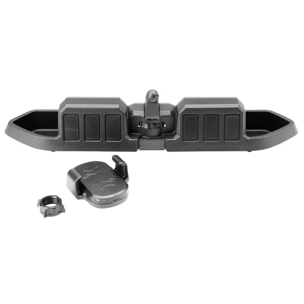 Rugged Ridge 18- 22 Jeep Wrangler JL/ 20-22 Gladiator Eclipse Sun Shade Black Hard Top- Black - Bull Strap