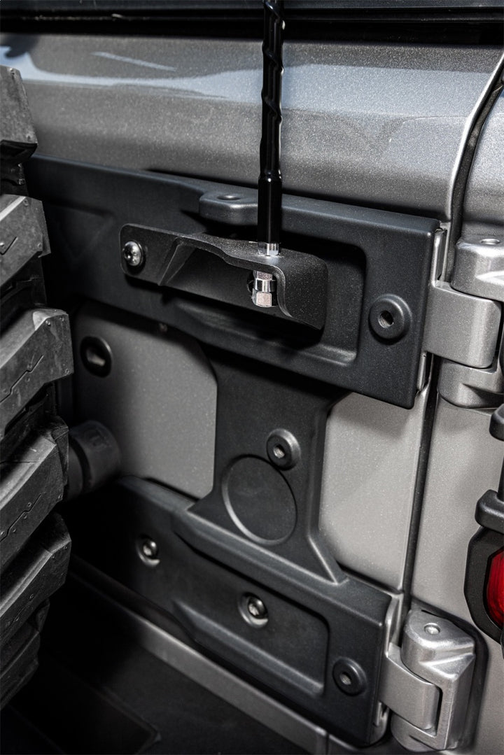 Rugged Ridge 18-22 Jeep Wrangler JL CB Radio Antenna Mount - Bull Strap