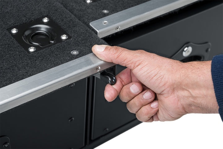 Rugged Ridge 18-22 Jeep Wrangler JL Cargo Storage Drawers - Bull Strap