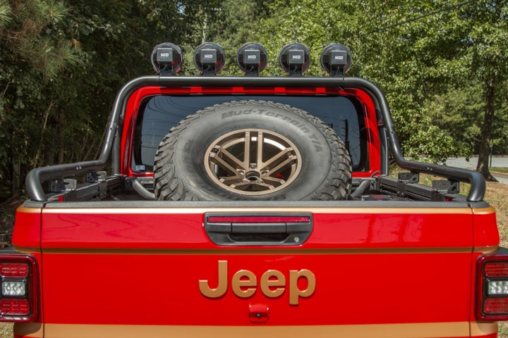 Rugged Ridge 20-21 Jeep Gladiator JT Spare Tire Carrier Hinge Casting - Bull Strap