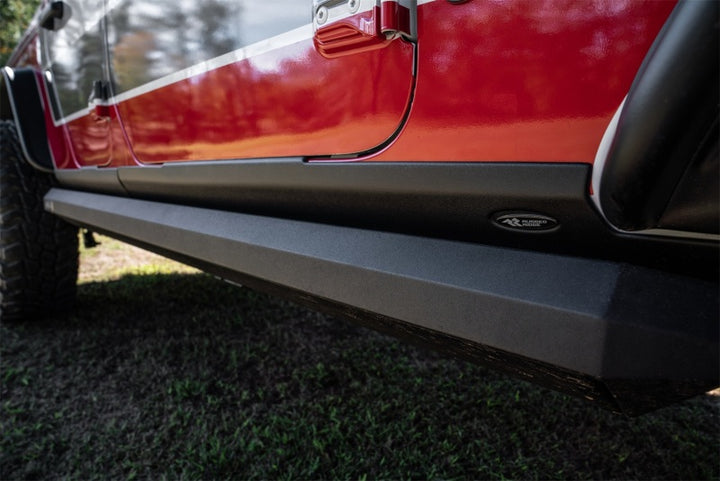 Rugged Ridge 20-22 Jeep Gladiator JT Rocker Guard - Bull Strap