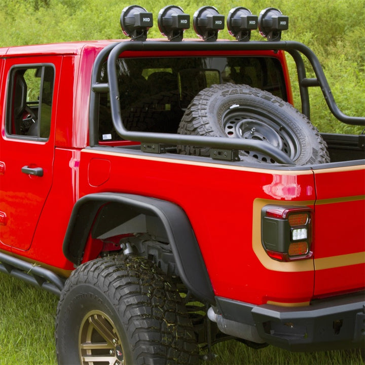 Rugged Ridge 20-22 Jeep Gladiator Sport Rack - Bull Strap