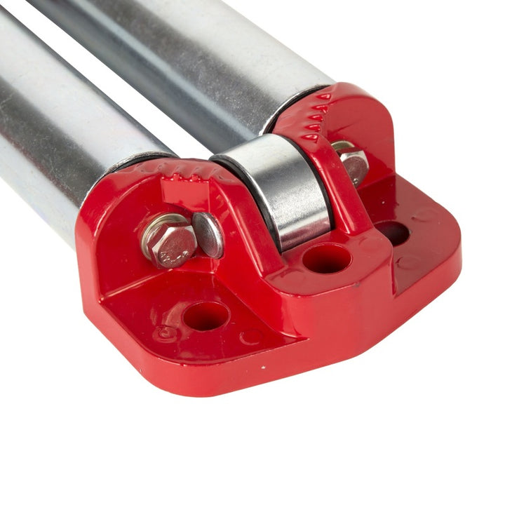 Rugged Ridge 4-Way Red Fairlead Roller - Bull Strap