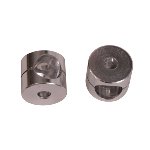 Rugged Ridge 55-86 Jeep CJ Aluminum Mirror Arm Bushings - Bull Strap