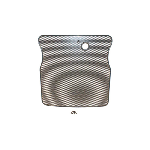Rugged Ridge 55-86 Jeep CJ Black Radiator Bug Shield - Bull Strap