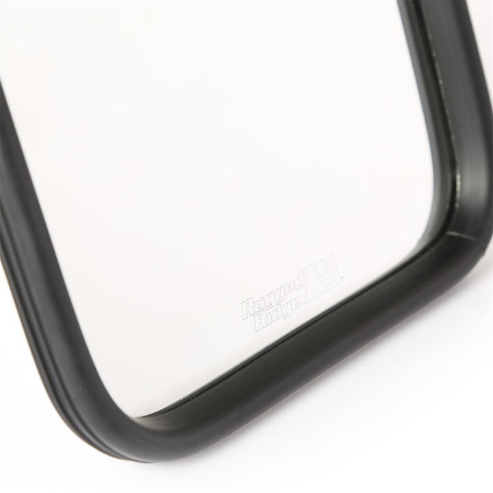 Rugged Ridge 55-86 Jeep CJ Chrome Mirror Head - Bull Strap
