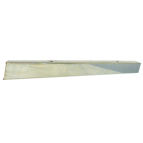 Rugged Ridge 55-86 Jeep CJ Stainless Front Bumper w/o Holes - Bull Strap