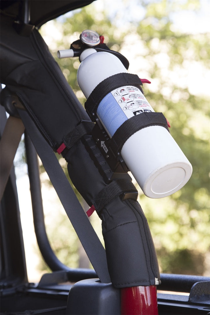 Rugged Ridge 76-20 Jeep Wrangler Elite Fire Extinguisher Holder - Bull Strap