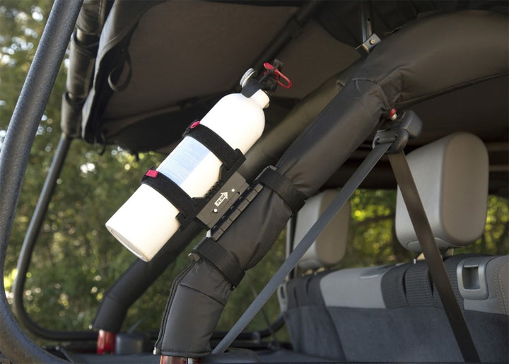 Rugged Ridge 76-20 Jeep Wrangler Elite Fire Extinguisher Holder - Bull Strap