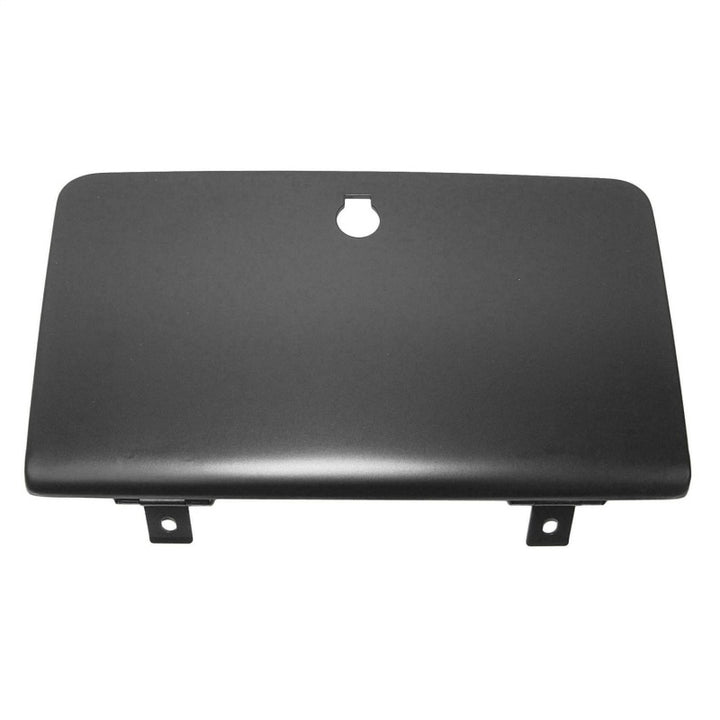 Rugged Ridge 76-86 Jeep CJ Black Glove Box Door - Bull Strap